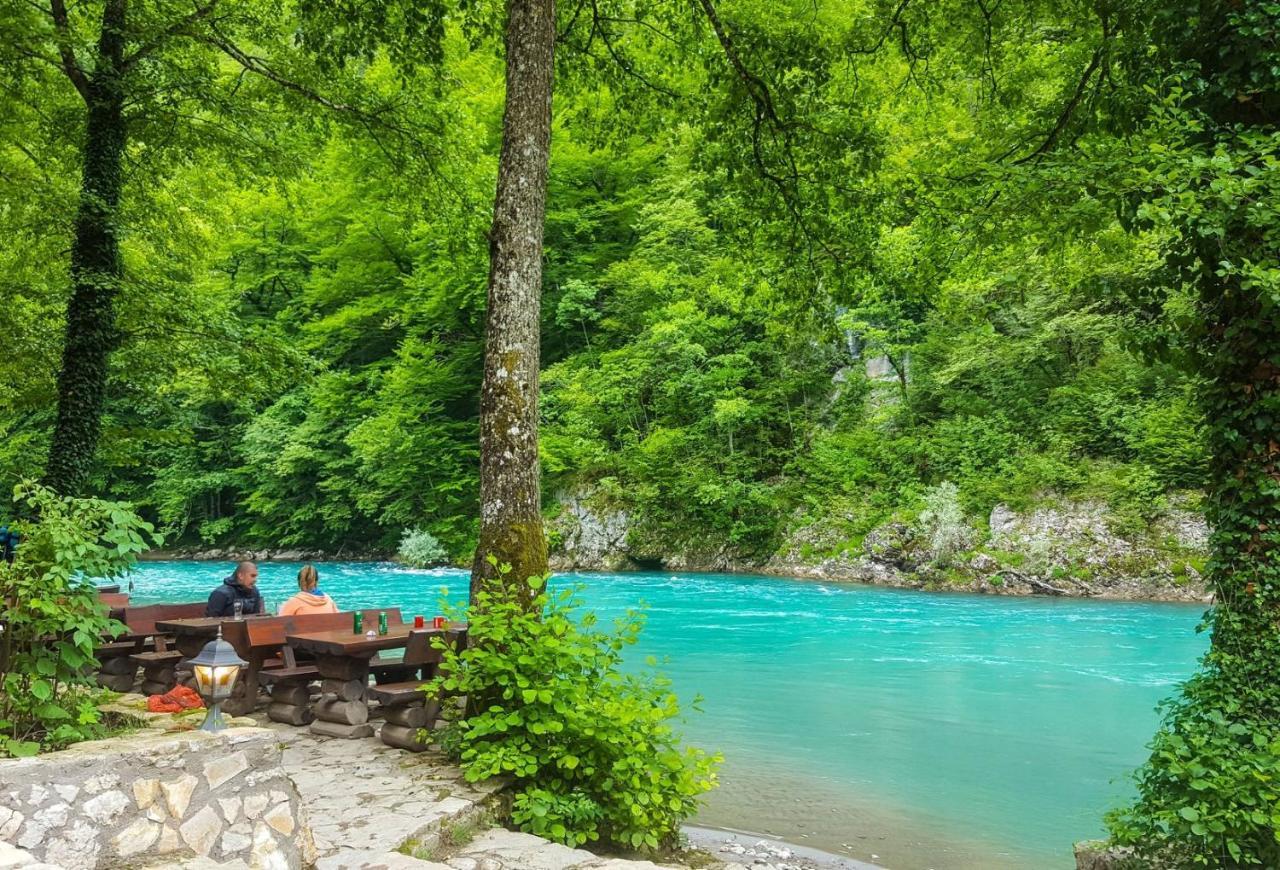 Hotel Rafting Camp Encijan Foca Zewnętrze zdjęcie