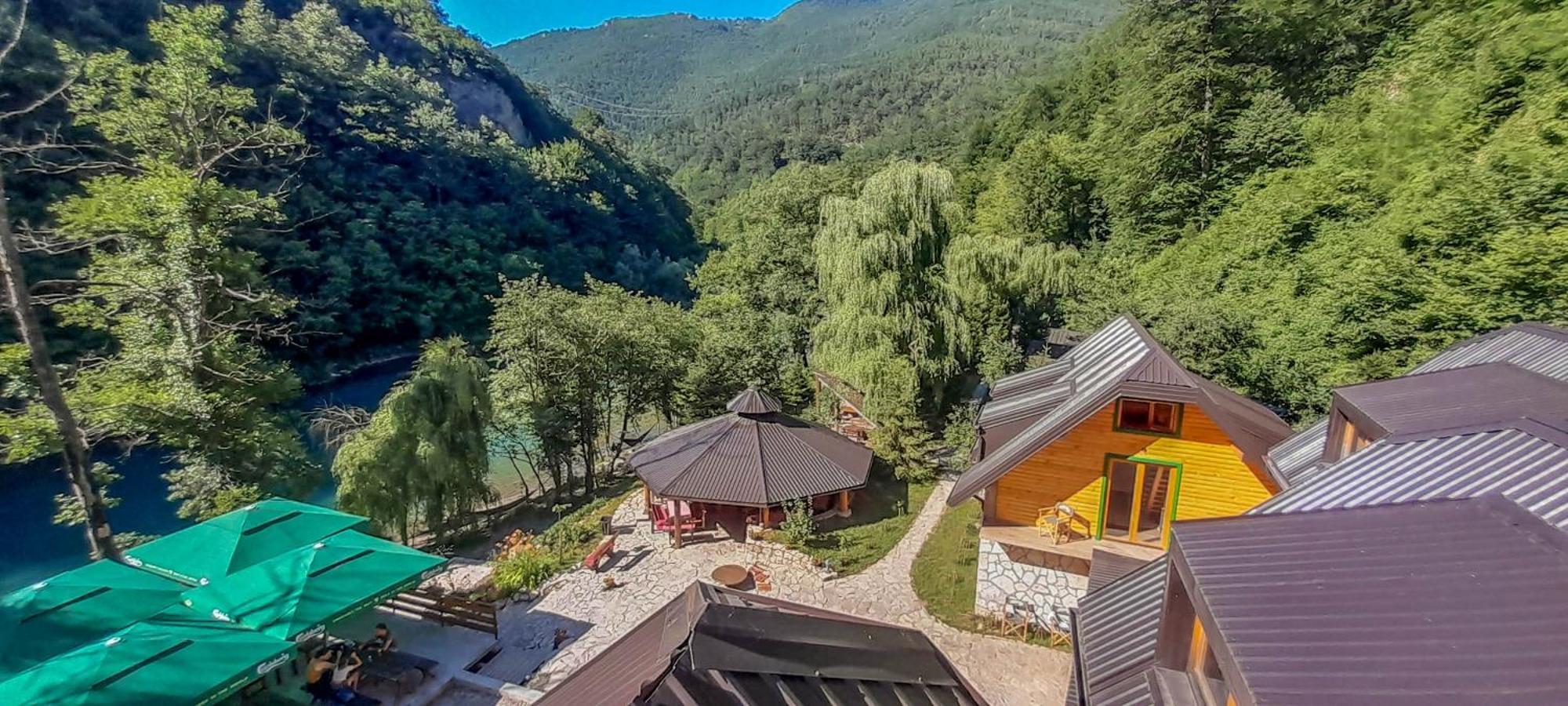 Hotel Rafting Camp Encijan Foca Zewnętrze zdjęcie