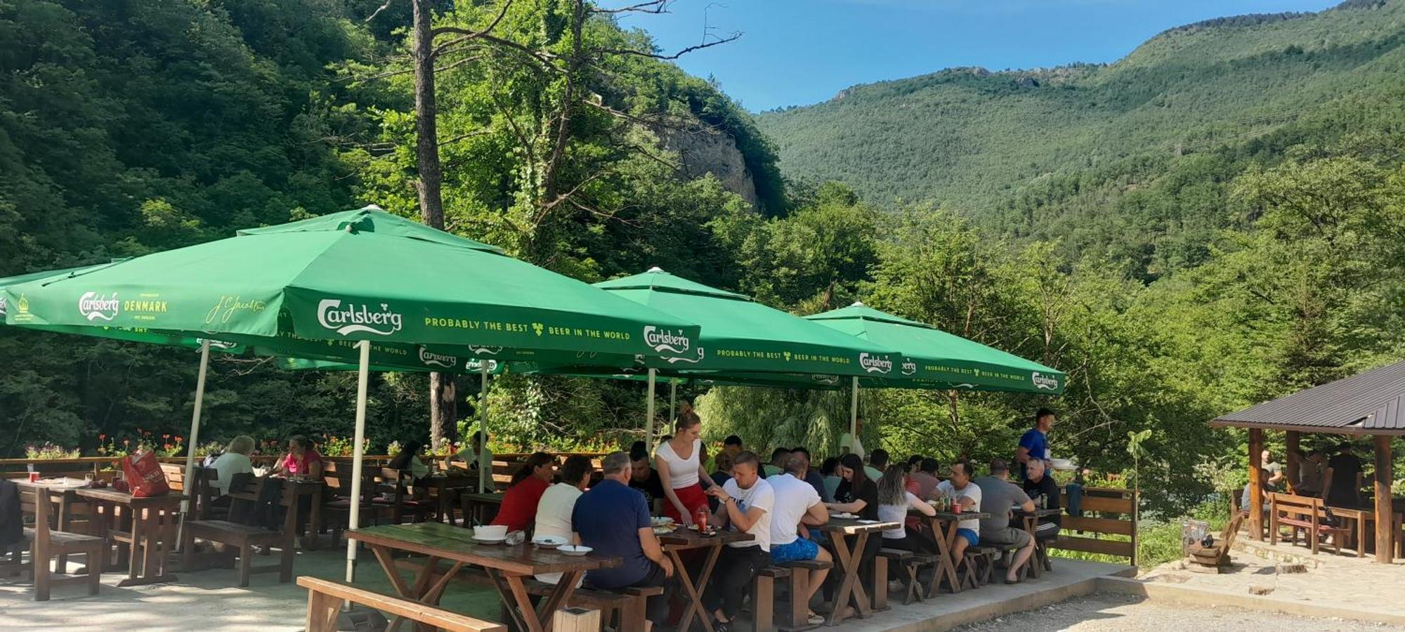Hotel Rafting Camp Encijan Foca Zewnętrze zdjęcie