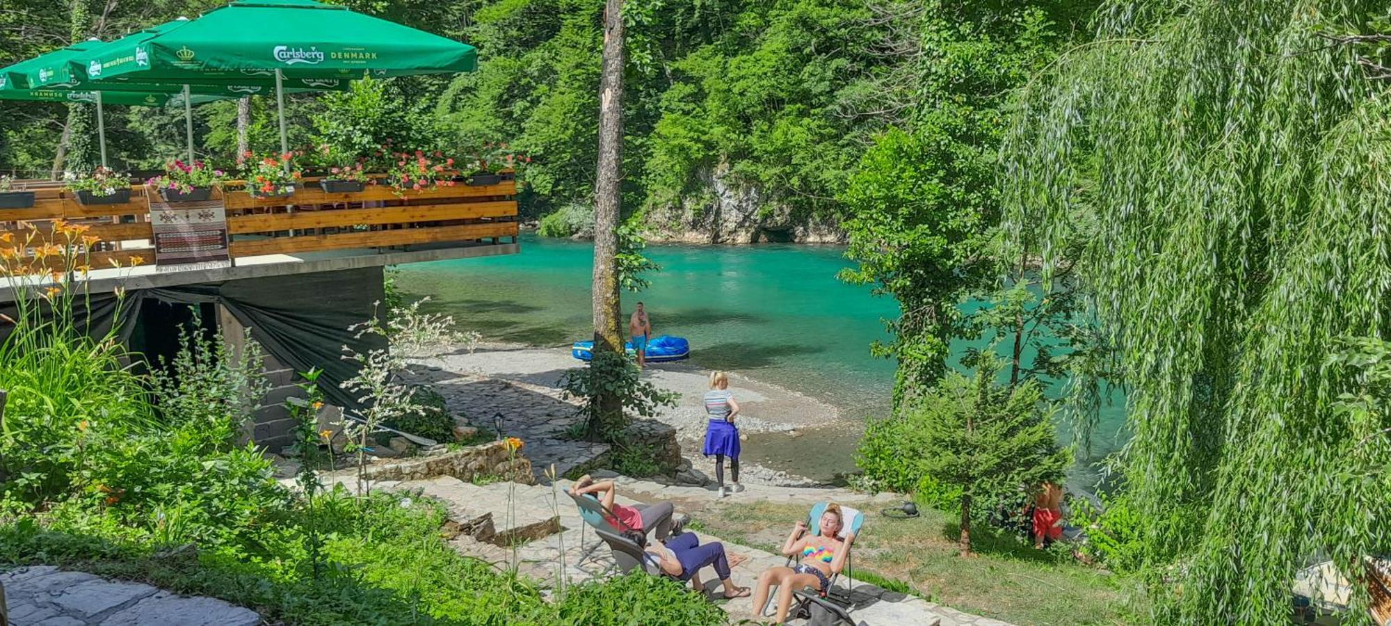Hotel Rafting Camp Encijan Foca Zewnętrze zdjęcie