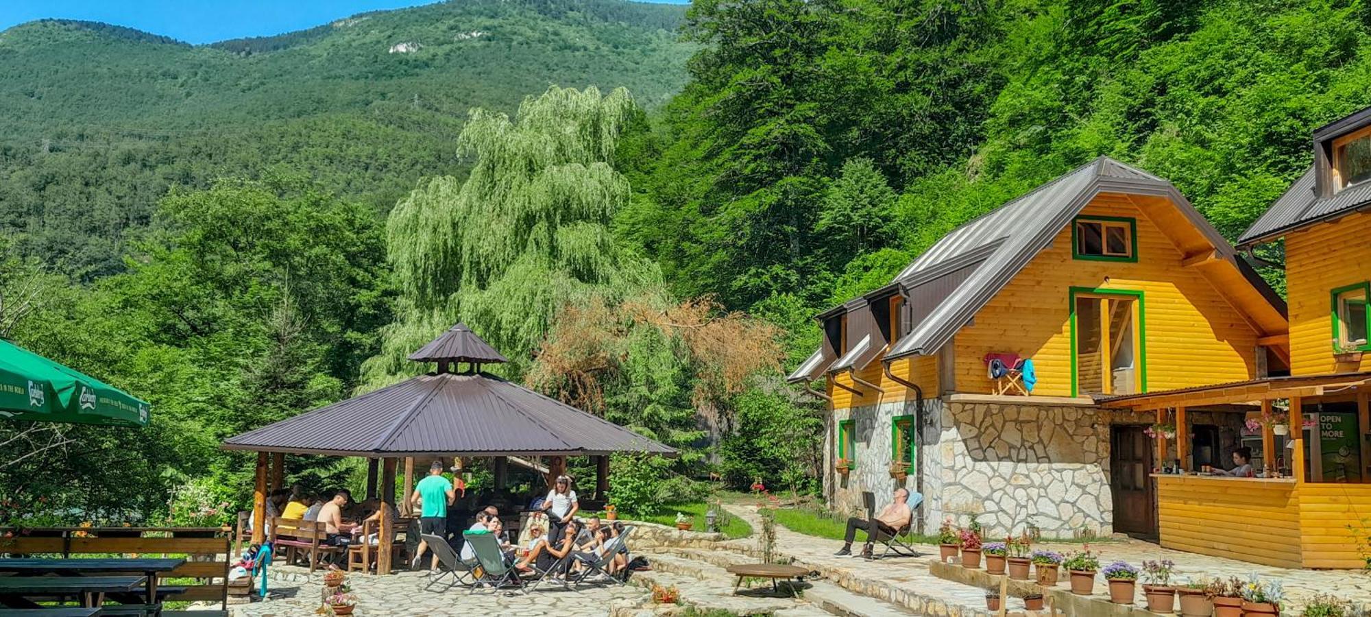 Hotel Rafting Camp Encijan Foca Pokój zdjęcie